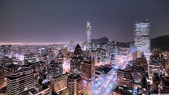 Santiago Chile, , Flag, Backgrounds HD wallpaper
