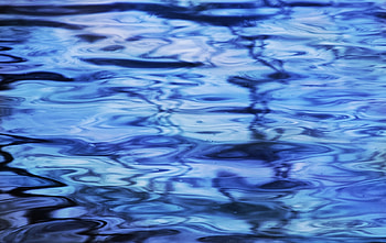 Blue, shadows, abstract, color, water HD wallpaper