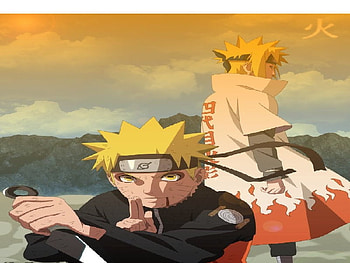 Father & Son, son, naruto, minato, father HD wallpaper