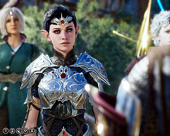 Adventure party, magic, Beauty, cute, girl, elf, sadness, sad, party, adventure, favorited, fantasy, pretty, face HD wallpaper