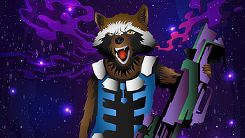 Rocket Racoon Guardians Of The Galaxy, rocket-raccoon, guardians-of-the-galaxy-vol-3, guardians-of-the-galaxy, marvel, 2023-movies, movies, artist, artwork, digital-art, behance HD wallpaper