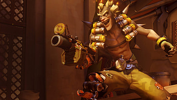 Junkrat, , Colorful explosion, Samantha Anderson HD wallpaper