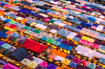 Night Mark Bangkok , bangkok, world HD wallpaper