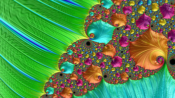 Trippy Psychedelic Fractal, trippy, psychedelic, trance, green, Abstract, fractal, abstract green HD wallpaper
