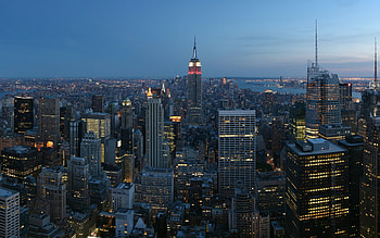 Empire State Building, Travel landmark, Ryan Cunningham, Skyscraper beauty HD wallpaper