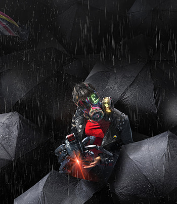 Watch Dogs: Legion, colorful mask, video game, xbox one, Playstation 4 HD phone wallpaper