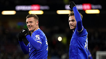 James Maddison, Jamie Vardy HD wallpaper