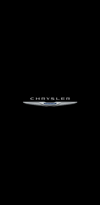 Chrysler logo, automotive_design, midnight HD phone wallpaper