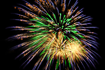 Holidays, Salute, Sparks, Firework, Fireworks HD wallpaper