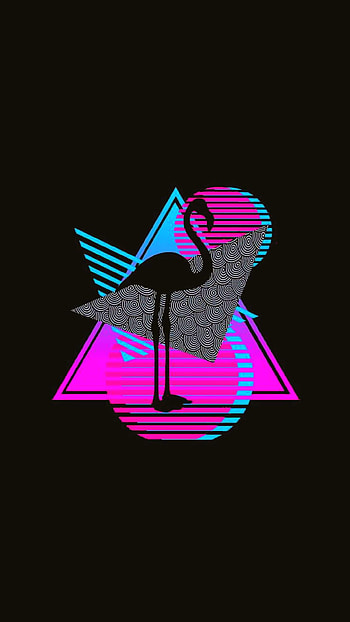 Flamingo beauty, Nature's flamboyance, Artistic , Serene elegance HD phone wallpaper