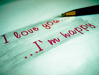 Words, Inscription, Confession, Paper, Pen HD wallpaper