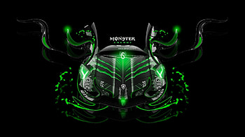 lamborghini aventador monster energy fantasy neon green el tony cars tony kokhan design black lamborghini monster HD wallpaper