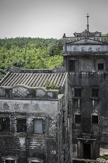 Ghost Town, Chinese identity, Virginia Woolf inspiration, exploration HD phone wallpaper