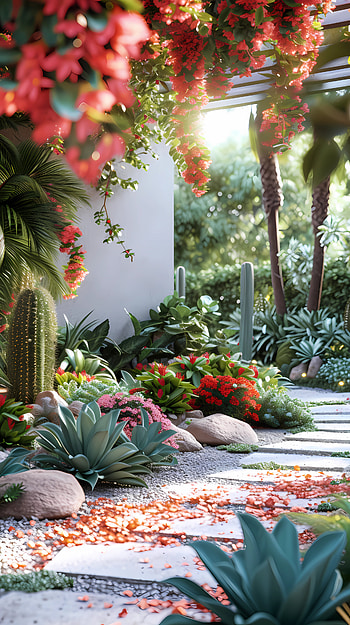 Modern garden view 3, garden, gardening, Modern HD phone wallpaper