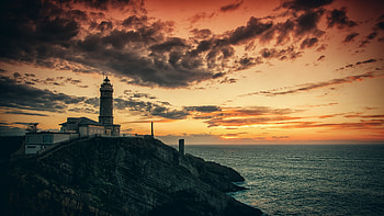 Cabo Mayor, Lighthouses HD wallpaper