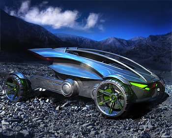 Prototype, cool, fantasy, car HD wallpaper