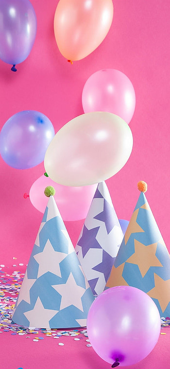 Birtay party, Balloons HD phone wallpaper