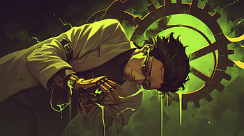 Rintaro Okabe – Steins;Gate Artwork, Anime, Steins;Gate, Rintaro Okabe HD wallpaper