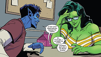 She-Hulk (2022), Nightcrawler (Marvel Comics), Comic, She-Hulk HD wallpaper