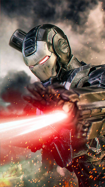 War Machine, Marvel movies, Endgame HD phone wallpaper