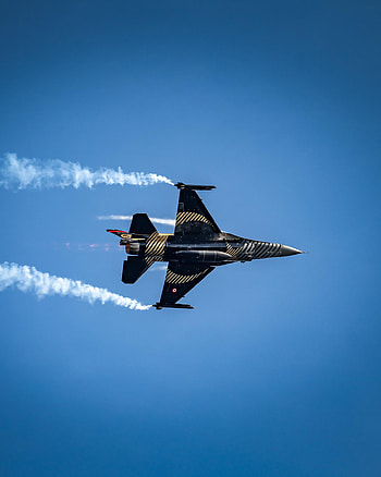 Solotürk, aerobatics, sky, cloudy, soloturk, pilot, F-16 HD phone wallpaper