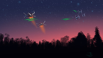 Rogue Squadron Tiefighters Artwork, star-wars, artist, deviantart, artwork HD wallpaper