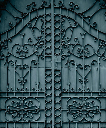 Miscellanea, Miscellaneous, Pattern, Metal, Metallic, Iron, Gate, Goal HD phone wallpaper