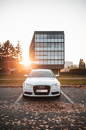 Audi, Cars, Car, Front View, Machine, Sunlight, Audi A7 HD phone wallpaper