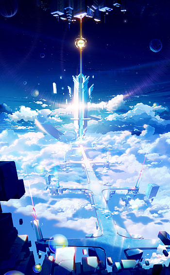 Fantasy, Art, Spaceship, Future, Station HD phone wallpaper