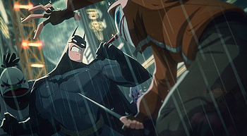 Batman Fighting, batman, superheroes, artwork, artstation HD wallpaper