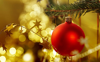 Lovely Christmas ornaments, Festive beauty, Joyful decorations, Holiday charm HD wallpaper