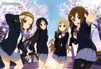 k-on, awesome, anime, cute, lovely, friends HD wallpaper