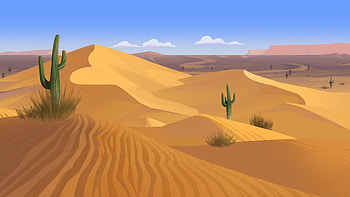 Desert background illustration, Creative , Artistic desert, Unique designs HD wallpaper