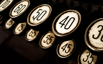Dark, Bw, Chb, Numbers HD wallpaper