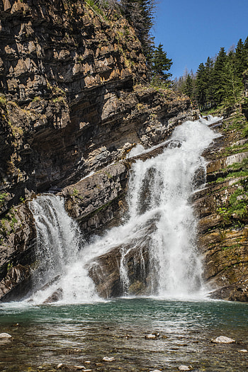 Nature, Water, Stones, Rocks, Waterfall, Spray HD phone wallpaper