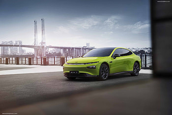 XPeng P7 Sedan, 2021 model, Dailyrevs, Luxury electric car HD wallpaper