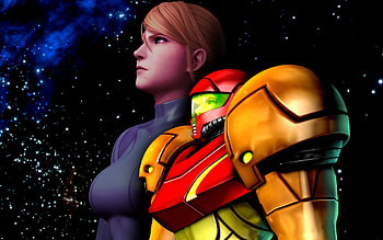 Metroid Samus Aran Zero Suit Samus HD wallpaper
