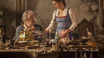 Kevin Kline, Beauty and the Beast, Emma Watson, Laptop HD wallpaper
