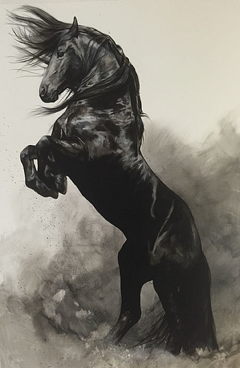 Aesthetic horse , Timeless beauty, Equestrian elegance, Artistic enchantment HD phone wallpaper