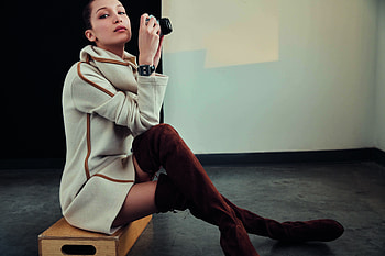 Bella Hadid Tag Heuer 2017 , bella-hadid, celebrities, girls HD wallpaper