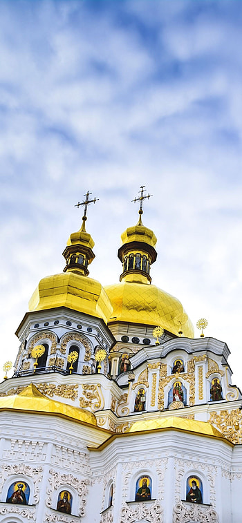 Kyiv's top , Beautiful Ukrainian capital, Iconic city views, Must-have Kyiv backgrounds HD phone wallpaper