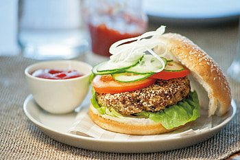 Veggie Burger, Hamburgers HD wallpaper