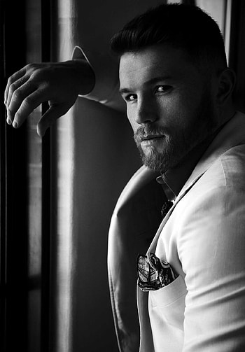 Saul Alvarez, Boxing champion, , Sun background HD phone wallpaper