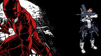 Daredevil & Punisher HD wallpaper