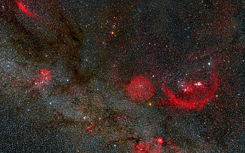 Nebula, space, stars, gas HD wallpaper