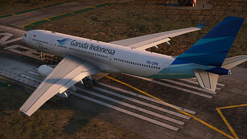 Garuda Indonesia, A330-200, Airline livery, Aviation industry HD wallpaper