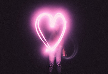 Love, Shine, Light, Human, Person, Heart HD wallpaper