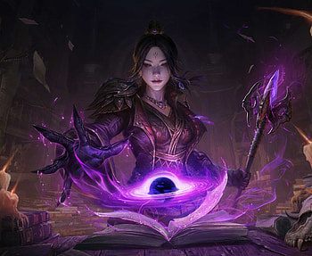 Sorcerer - Diablo Immortal, sorceress, video game, Diablo Immortal HD wallpaper