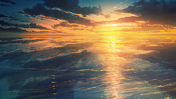 The Water Barriers, anime, artist, artwork, digital-art HD wallpaper