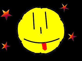 Star Smiley, cute, kool, stars, smiley HD wallpaper